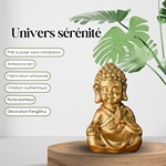 Statuette Baby Bouddha Doré