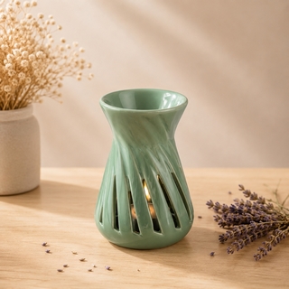 Brûle parfum Série Céramy <br /> Corta Vert