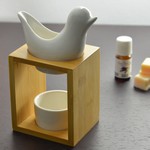 Brûle parfum Série Naturéa - Birdy Blanc - 2NDE CHANCE