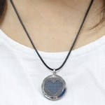 Collier d'Aromathérapie<br />Cœur Pixel