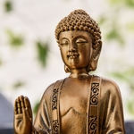 Statue Bodhi Or - H 19cm