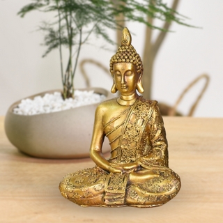 Statue Bouddha Doré Sanci