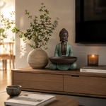 Statue Bodhi avec Plat SBM6