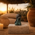 Statue Rieur Bienvenue SR2