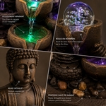 Fontaine Bouddha Shanti