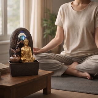 Fontaine Bouddha Bhava