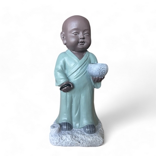 Statue Bouddha Porte-Encens AUMONE