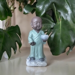 Statue Bouddha Porte-Encens AUMONE
