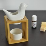 Brûle parfum Série Naturéa - Birdy Blanc - 2NDE CHANCE