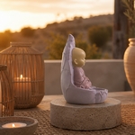 Statuette Bouddha Bougeoir CH02