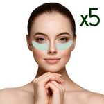 Pack 5 Masques Konjac Contour des Yeux à l'Aloe Vera