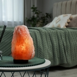 Lampe en Cristal de Sel d'Himalaya de 4 à 6 kg  