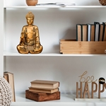 Statue Bodhi Or - H 19cm