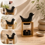 Brûle parfum Série Naturéa<br />Birdy Noir