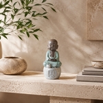 Statue bouddha Porte encens DHYANA