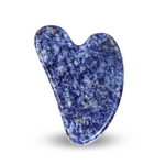 1 Gua Sha en Sodalite Bleue + Housse