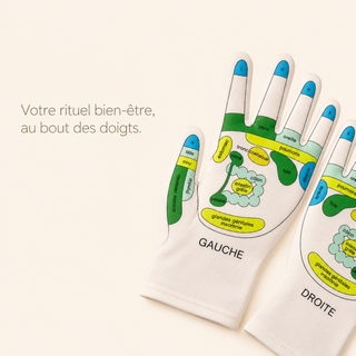 Gants Réflexologie Adoucissants - ZENC5