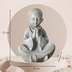 Statuette Bonze Grise