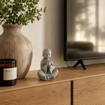 Statuette Bonze Grise