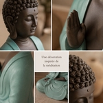 Statue Bodhi Vert SBM5