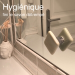 Porte-savon magnétique sans perçage
