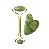 Duo Gua Sha + Rouleau Jade Vert