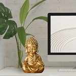 Statuette Baby Bouddha Doré