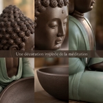 Statue Bodhi avec Plat SBM6