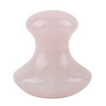 1 Champi GuaSha en Quartz rose