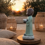 Statue Bouddha Porte-Encens AUMONE