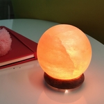 Lampe USB  en Cristal de Sel d'Himalaya Sphère