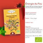 Tisane Bio ÉNERGIE DU FEU<br />Gamme Éléments