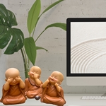 Trio de statues de Bonzes mythiques