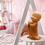 Statue Bébé Bonze avec Chapelet - SM-23Q7