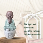 Statue bouddha Porte encens TOLERANCE