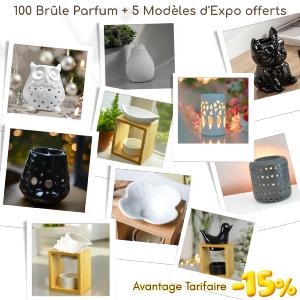 100 Brûle Parfum Naturéa et Céramy + 5 Modèles d'Expo Offerts