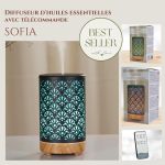 Diffuseur Ultrasonique avec Télécommande Sofia