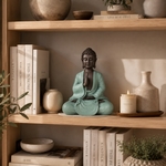 Statue Bodhi Vert SBM5