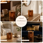 Brûle parfum Série Métally <br /> Arbre Sacré