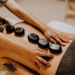 Set de 5 Pierres Chaudes de Massage