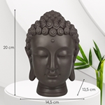Statue Tête Bouddha 20cm