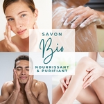 Savon Bio Cire d'Abeille & Miel