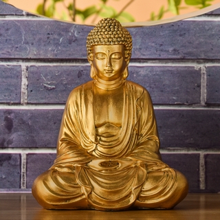 Grand bouddha Doré en méditation 