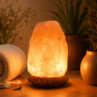 Lampe USB  en Cristal de Sel d'Himalaya Rock