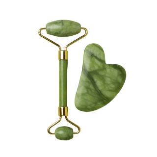 Duo Gua Sha + Rouleau Jade Vert