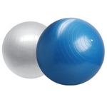 11 Ballon de Yoga / Fitness Taille M 65 cm Bleu + 1 Offert