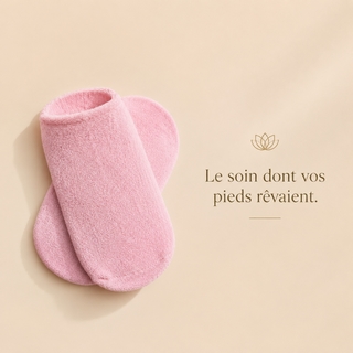 Chaussettes Roses SPA Hydratantes ROSE - ZENC10
