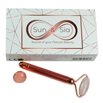Masseur Électrique Facial - Quartz Rose