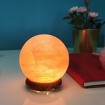 Lampe USB  en Cristal de Sel d'Himalaya Sphère