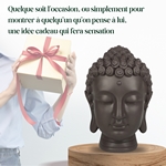 Statue Tête Bouddha 20cm